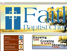 Tablet Screenshot of faithfulbaptist.com